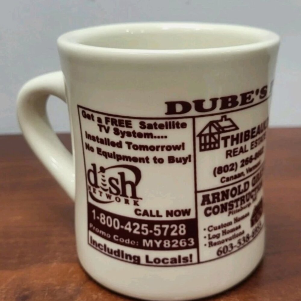 Diner Style Coffee Mug